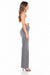 Gray wash wide-leg jeans alternate view