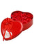 Heart Tin Can Artificial Soap Rose - LECCE