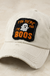 Here For The Boos washed vintage ballcap on cream stone - LECCE catalog