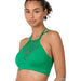 High Neck Lace Cutout Bralette With Bra Pads - LECCE