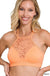 High Neck Lace Cutout Bralette With Bra Pads - LECCE