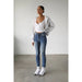 High Rise Skinn Stretch Jeans - LECCE