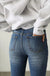 High Rise Skinny Stretch Denim Jeans - LECCE