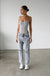 High Rise Straight Crop Denim Jeans - 7145 - LECCE