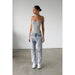 High Rise Straight Crop Denim Jeans - 7145 - LECCE
