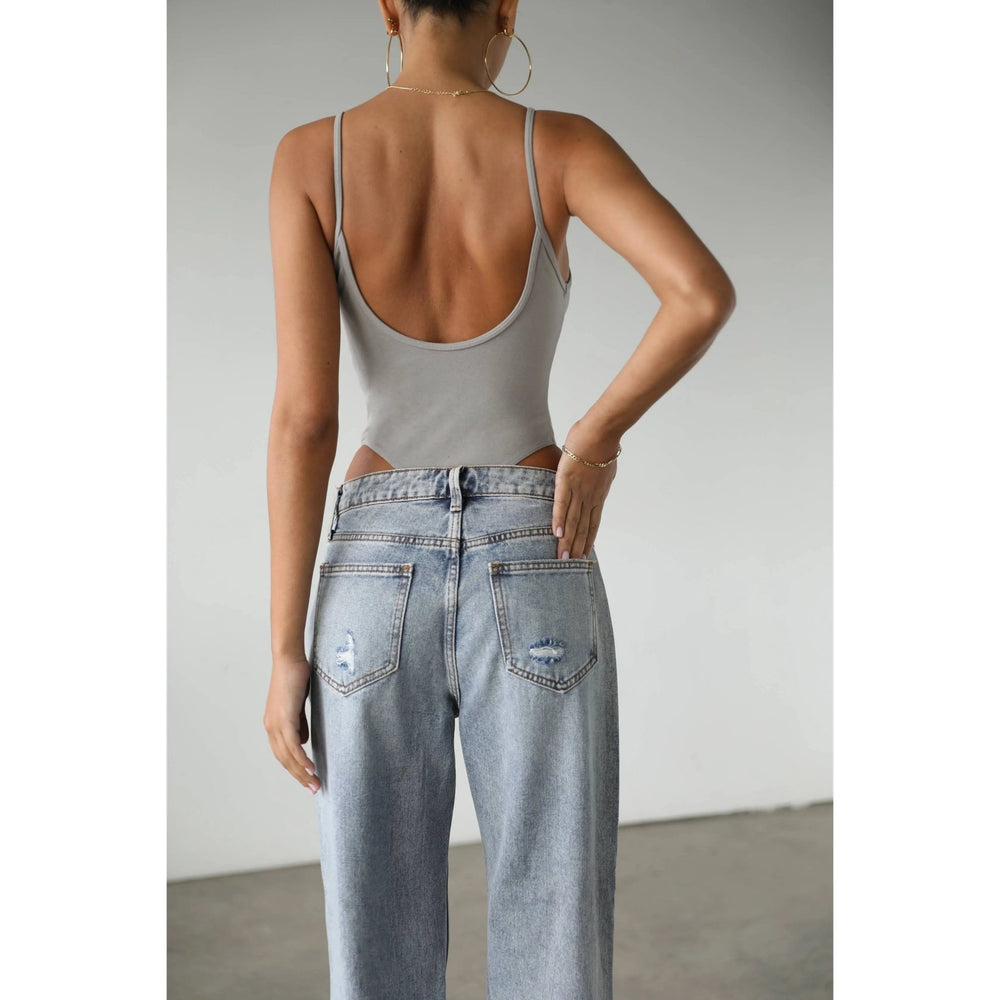 High Rise Straight Crop Denim Jeans - 7145 - LECCE