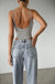High Rise Straight Crop Denim Jeans - 7145 - LECCE