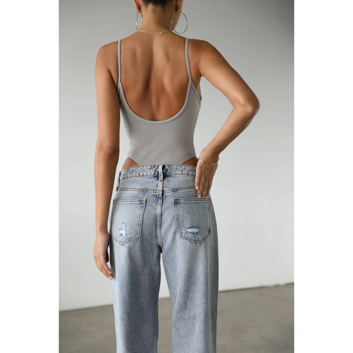 High Rise Straight Crop Denim Jeans - 7145 - LECCE