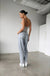 High Rise Straight Crop Denim Jeans - 7145 - LECCE
