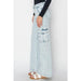 High Rise Wide Cargo Pants - LECCE