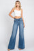 High Rise Wide Flare Jeans - Super Soft Touch - LECCE