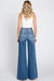 High Rise Wide Flare Jeans - Super Soft Touch - LECCE
