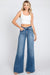 High Rise Wide Flare Jeans - Super Soft Touch - LECCE