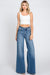 High Rise Wide Flare Jeans - Super Soft Touch - LECCE