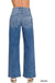 High Waist Straight Leg Medium Wash Jeans - LECCE