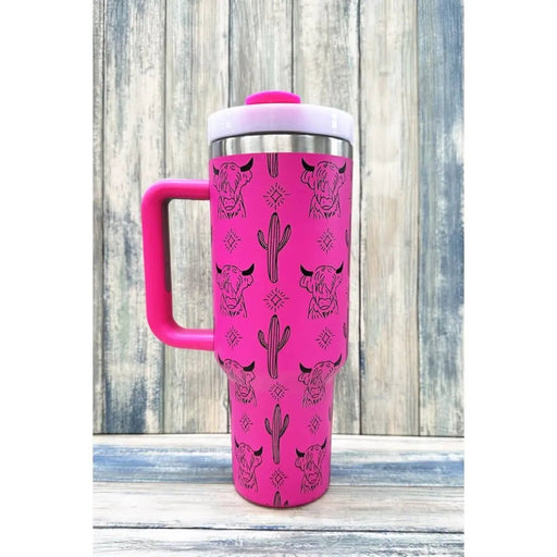Highland Cow Stainless Steel Tumblers Cup 40oz - LECCE
