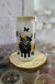 Highland Cow & Sunflowers | 20 oz Glass Tumbler, Lid & Straw - LECCE
