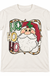 Ho ho ho whimsical santa t-shirt on white background