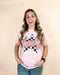 Howdy Checkered Star Tee - LECCE