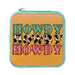 Howdy Letter Western Pattern Leather Jewelry Box - LECCE