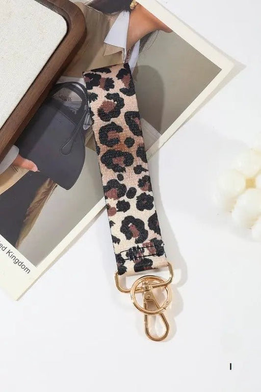 Jacquard Weave Wristlet Keychains - LECCE