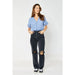 Judy Blue High Waist Rigid Magic 90's Knee Destroy Straight - LECCE