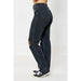 Judy Blue High Waist Rigid Magic 90's Knee Destroy Straight - LECCE