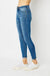Judy Blue Hw Cuffed Hem Skinny - LECCE