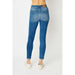 Judy Blue Hw Cuffed Hem Skinny - LECCE