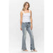 Judy Blue Midrise Tinted Pin Tack Detail Flare - LECCE