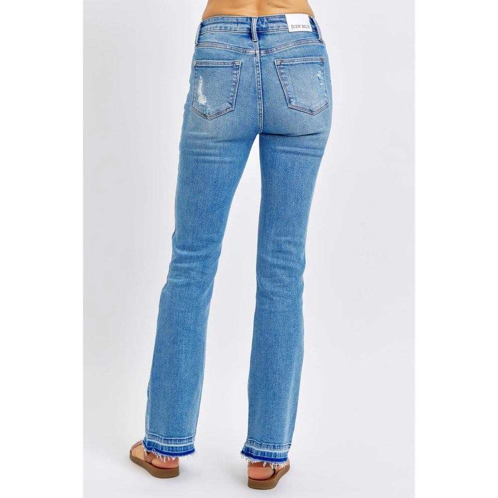 Judy Blue Mr Destroy &amp Released Hem Bootcut - LECCE