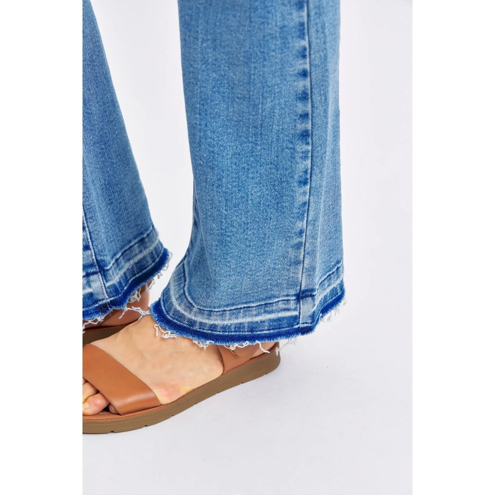 Judy Blue Mr Destroy &amp Released Hem Bootcut - LECCE
