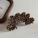 Jumbo Animal Leopard Print Hair Claw Clips - LECCE