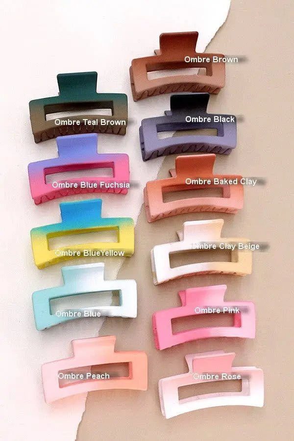 Jumbo Classic Hair Claw Clips - LECCE