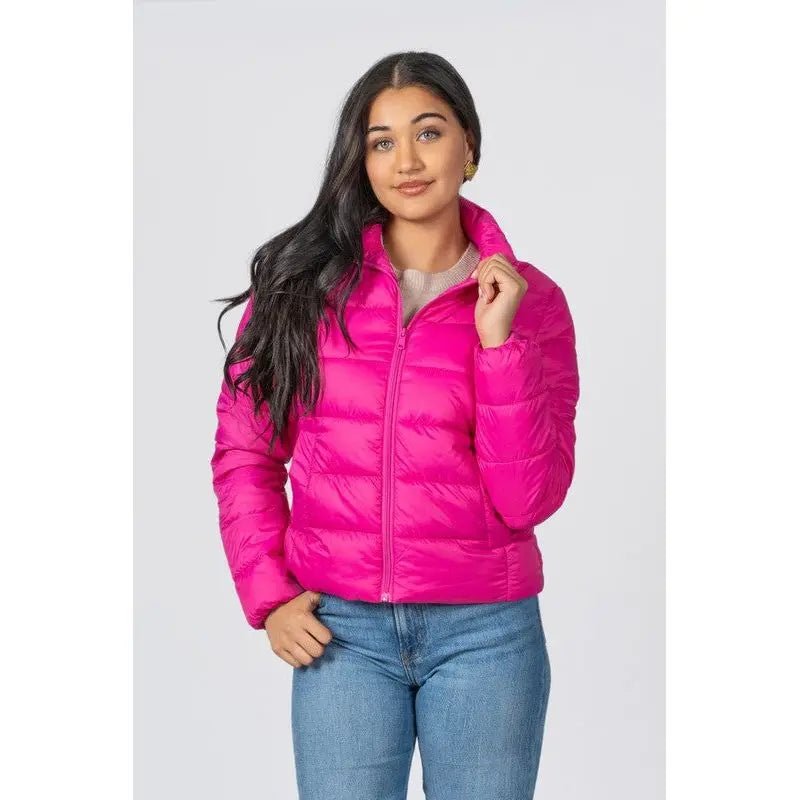 Junior Quilted Nylon Puffer Jacket - LECCE