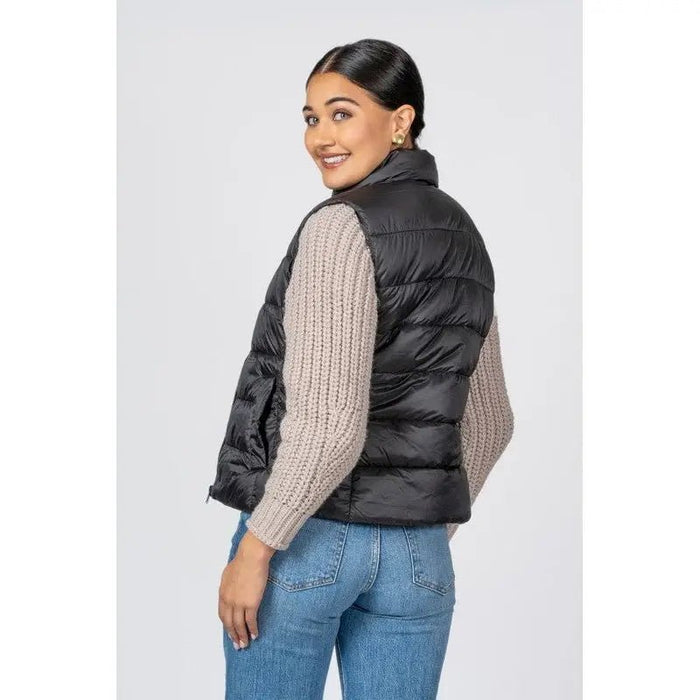 Junior Quilted Nylon Puffer Vest - LECCE