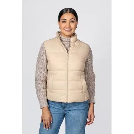 Junior Quilted Nylon Puffer Vest - LECCE
