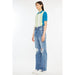 Kan Can 90'S CRISS CROSS STRAIGHT JEANS - LECCE