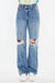 Kan Can 90'S CRISS CROSS STRAIGHT JEANS - LECCE