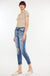 Kancan High Rise Distressed Mom Jeans - LECCE