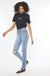 Kancan High Rise Slim Straight Jeans - LECCE