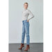 Kancan High Rise Slim Straight Jeans - LECCE