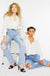 Kancan High Rise Slim Straight Jeans - LECCE