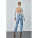 Kancan High Rise Slim Straight Jeans - LECCE