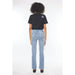 Kancan High Rise Slim Straight Jeans - LECCE