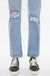 Kancan High Rise Slim Straight Jeans - LECCE