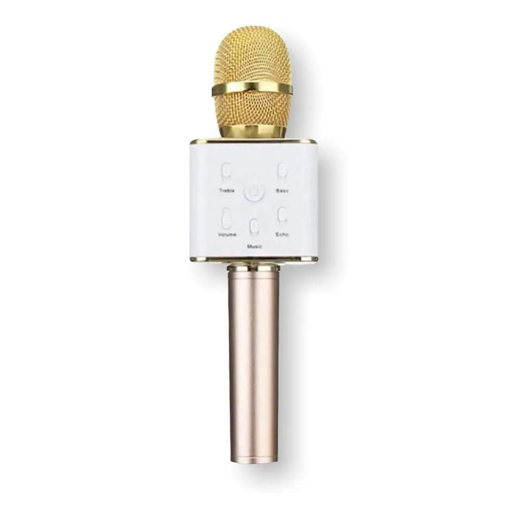 Karaoke Microphone with Power Bank Rose Gold - LECCE