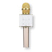Karaoke Microphone with Power Bank Rose Gold - LECCE