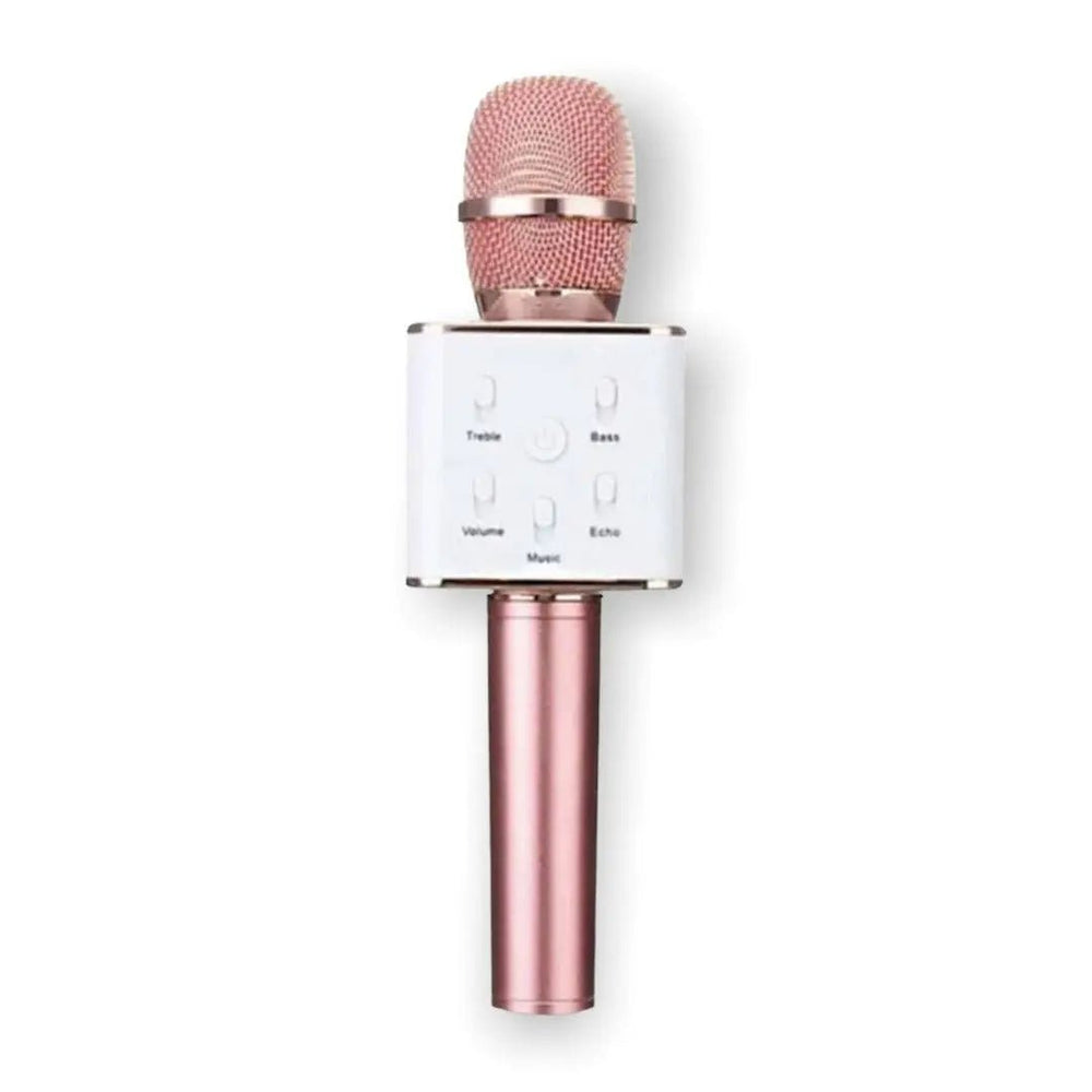 Karaoke Microphone with Power Bank Rose Gold - LECCE
