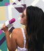 Karaoke Microphone with Power Bank Rose Gold - LECCE